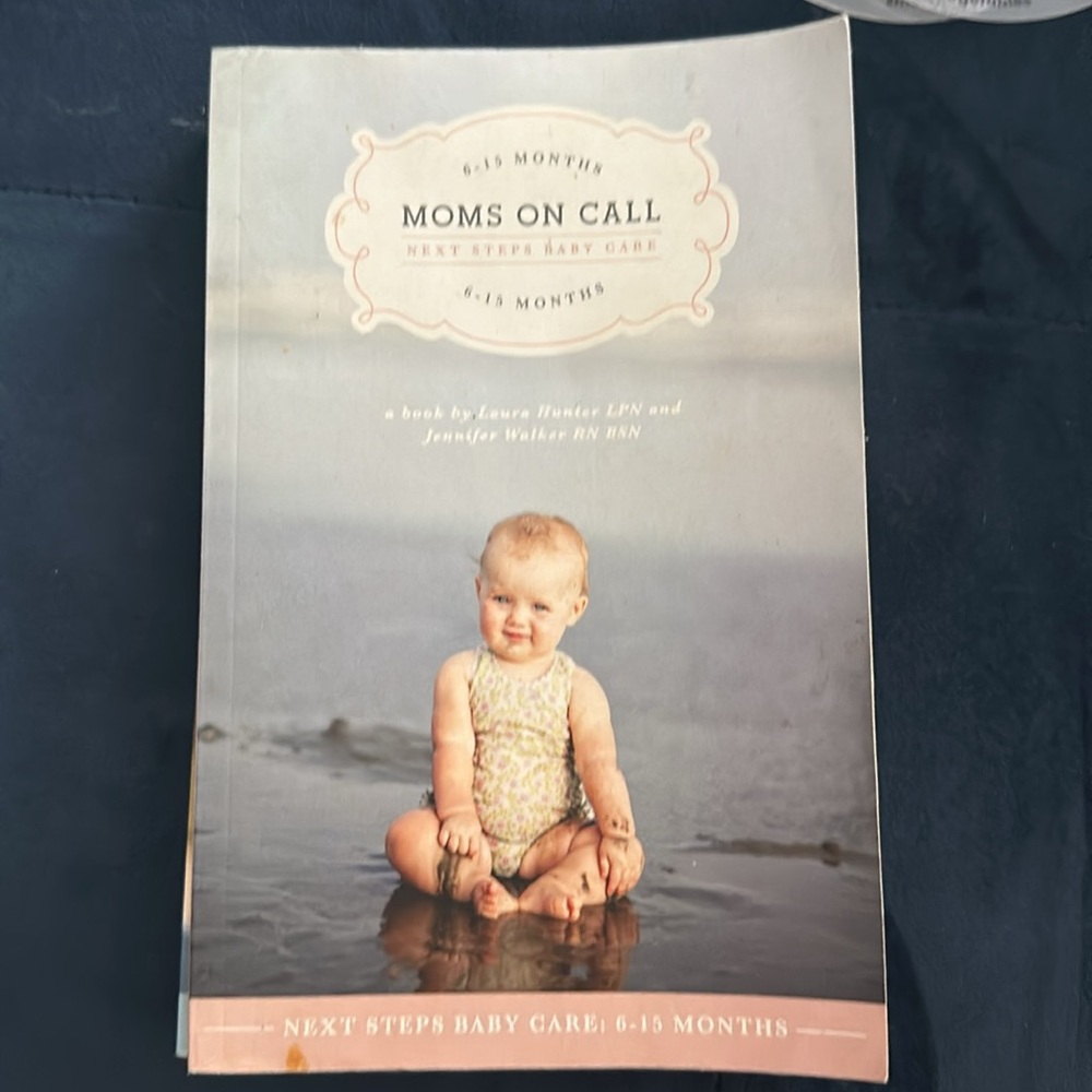 Baby Care Book Set - Beige and Blue Covers - Picture 3 of 5